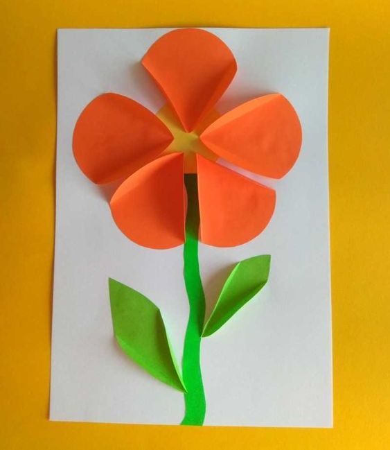 Как сделать объемные цветы из бумаги нарциссы