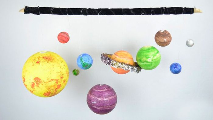 Подвесная модель Солнечной системы
