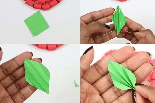 Как сделать листья из бумаги своими руками поэтапно